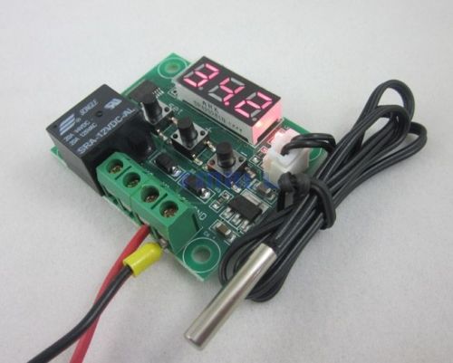 DIGITEN 12V Heat cool Thermostat temperature control switch+sensor -50